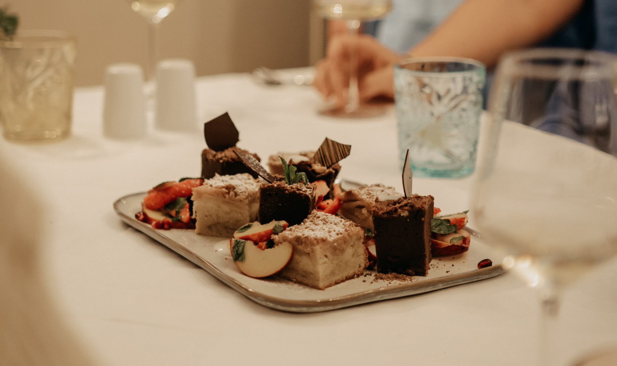 Dessertvariation zum Verlieben im Boutiquehotel Hubertus